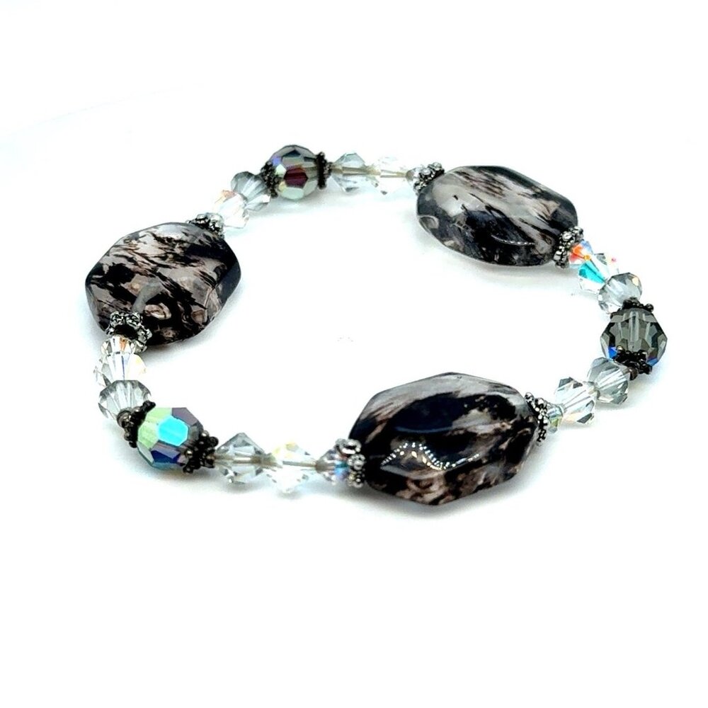 Stretch‎ Crystals Bracelet (c) - Picture 2 of 6